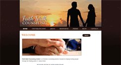 Desktop Screenshot of faithwalkcounseling.com