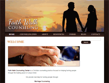 Tablet Screenshot of faithwalkcounseling.com